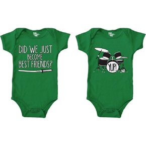 Tcombo Did We Just Become Best Friends? / Yup! Bodysuit 2 Pack