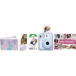 Fujifilm Instax Mini 12 Blue Holiday Bundle 2023