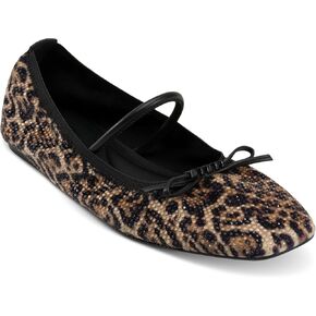 DKNY Women's Dale-Ballet Flat Everyday Cushioned Insole Footwear Mule