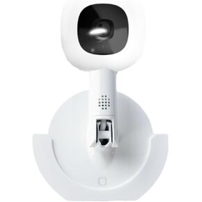 Monitor Wall Mount Compatible with Nanit Pro Smart Baby Monitor & Flex Stand, Easy Insert and Removal (excluding Camera), White
