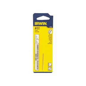 Irwin Wire Gauge Drill Bit Hss, No. 60 Carded