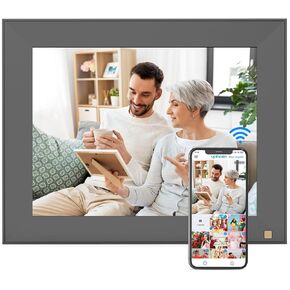 WiFi Digital Picture Frame Smart Digital Photo Frames - Digital Photo Album with 32GB Storage, IPS Touch Screen, Instantly Share Photo Video Via App Email, Unlimited Cloud Storage