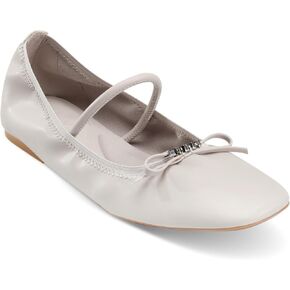 DKNY Women's Dale-Ballet Flat Everyday Cushioned Insole Footwear Mule