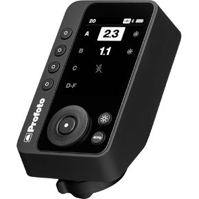 Profoto Connect Pro Remote with Hundred Channels, Large Screen, 330 Feet Range, and Bluetooth Support (Non-TTL, Black)