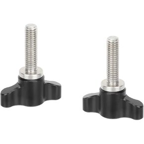 CAMVATE M5*18mm Thumbscrew Assembly Knob (Black, 2Pieces)-3710