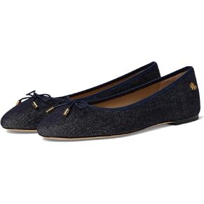 Lauren Ralph Lauren Women's Jayna Denim Flats Ballet