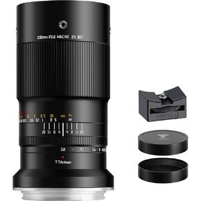 Ttartisan 100mm F2.8 Macro 2x إطار الكاميرا الكامل الكامل قليلة متوافقة مع Fuji GFX-Mount Camera Fuji GFX-Mount Camera GFX100 ، GFX100II ، GFX 50S ، GFX 50SII ، GFX 50R ، GFX100S ، GFX100SII