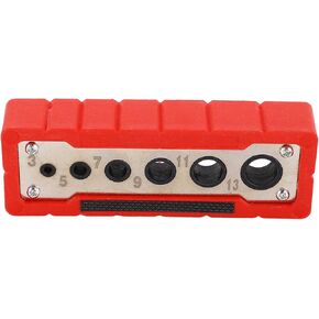 Drill Guide, Handheld Drill Guide High Speed Steel Woodworking Drilling Locator 3 to 13mm Multifunctional Accurate Drill Bit Guide Drilling Jig for Most Drilling Machines