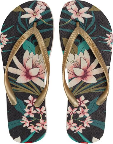 Swalker Man & Women's Flip Flop Sandal Rainbow print in Recyclable Rubber Sole with Non-Slip Pattern & Bouncy Footbed in Saudi Arabia