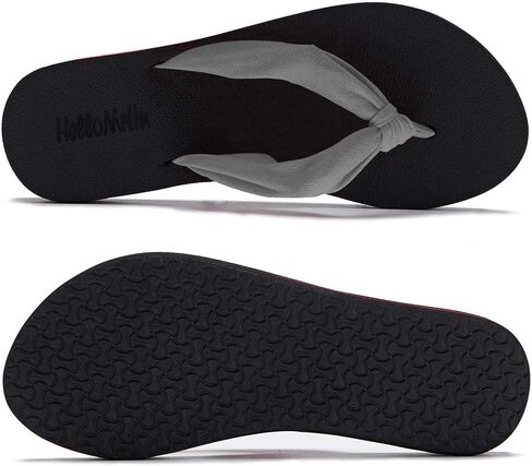 Hello MrLin Women's Yoga Shoes Flip Flops with Arch Support Thong Sandals Non-Slip Water shoes Quick Drying Aqua Sandals in Saudi Arabia