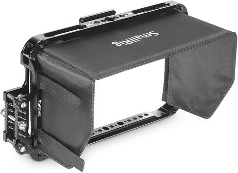طقم قفص الكاميرا الصغيرة و Sunhood لـ Atomos Shogun 7 CMA2409 in Kuwait