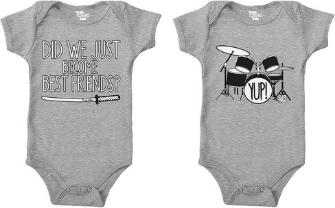 Tcombo Did We Just Become Best Friends? / Yup! Bodysuit 2 Pack in Saudi Arabia