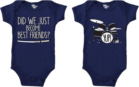 Tcombo Did We Just Become Best Friends? / Yup! Bodysuit 2 Pack in Saudi Arabia