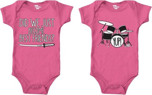 Tcombo Did We Just Become Best Friends? / Yup! Bodysuit 2 Pack in Saudi Arabia