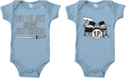 Tcombo Did We Just Become Best Friends? / Yup! Bodysuit 2 Pack in Saudi Arabia