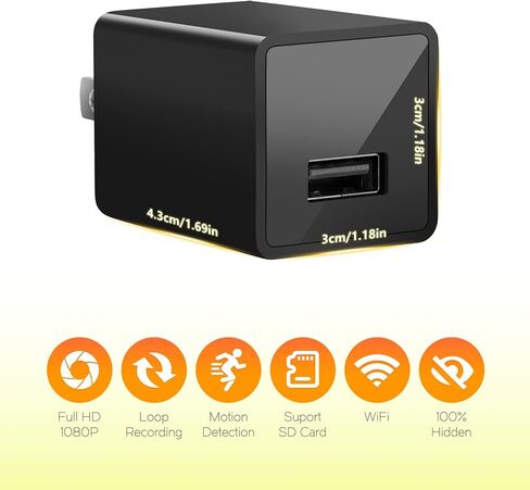 Home Security Camera 1080P with WiFi, Indoor Surveillance Camera with Audio and Video Motion Detection Vision Home Surveillance in Saudi Arabia