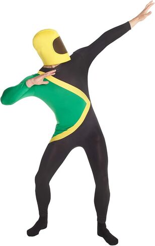 Morphsuits Men's Jamaican Bobsled Cool Runnings Halloween Costume in Kuwait