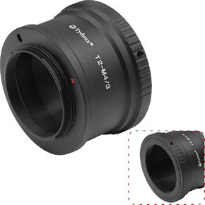 T T2 Mount for Olympus P anasonic M4 / 3 Cameras - Compatible with Olympus EP1, EP2, EPL1, Panasonic DMC-G1, DMC-GH1, DMC-GF1 Camera Bodies