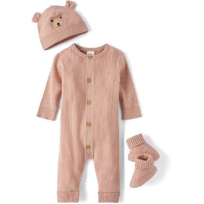 Gymboree ، خذني إلى المنزل بنسبة 100 ٪ من حديثي الولادة القطن ، أحمر الخدود الدافئ ، 9-12 شهرًا