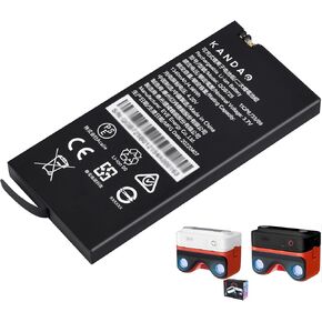Kandao Qoocam Ego 3D Camera Pratection ، بطارية بديلة لكاميرا Qoocam Ego 3D