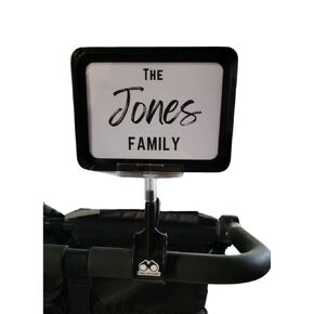 Stroller Identifier Marker Sign Flag Stroller- The Stroller Scout (Black- Small)