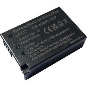 AOLIKES LP-E17 Battery 7.4v 1040mAh Rechargeable Batteries Replacement for Canon Battery LP-E17 Batery Pack