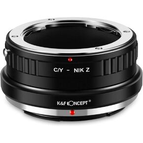 K&F Concept Lens Mount Adapter for Contax Yashica CY Mount Lens to Nikon Z6 Z7 Camera