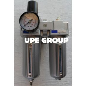 3/4" HEAVY DUTY COMBO PARTICULATE FILTER REGULATOR LUBRICATOR COMPRESSED AIR