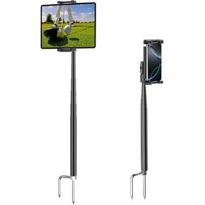 عصا الجولف monopod ، [المواد المعدنية] حامل اللوحات monopod للترايبود في الهواء الطلق ، التخييم ، السفر ، الأرض الثلجية ، الطينية الطينية ، الفناء الخلفي ، الشرفة الخلفية ، التوافق 4.7-12.9 "الهواتف والأجهزة اللوحية