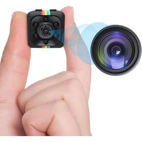 Mini Hidden Camera HD 1080P Hidden Camera,Portable Small Nanny Cam,Tiny Camera with Night Vision and Motion Detection,Home Security Cameras for Indoor,Outdoor,Pet (Include 32G SD Card)