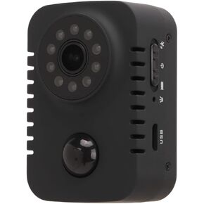 Mini Body Camera Video Recorder, 1080P Back Clip Camera, with Night Vision, Support PIR Video Recording, 120 Degrees Wide Angle Lens, Can be Used for 8 Hours, Support 128GB Memory Card, for Home, Outd