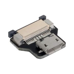 CY CYFPVUSB 5Pin Micro USB2.0 Female Connector Female Socket for FPV HDTV Multicopter Aerial Photography