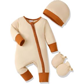 Newborn Baby Boy Clothes Infant Baby Rompers Boy Cute Newborn Boy Outfits 3PCS Romper Jumpsuit For Baby Boys