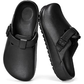 Arch Support Clogs Comfortable Mules, Non Slip Work Shoes for Nurse Chef Garden, Slip-On Cushion Slippers Sandals for Women Men in Saudi Arabia