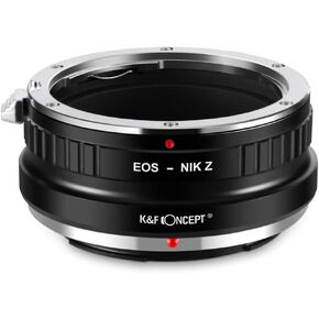 K&F Concept Lens Mount Adapter for Canon EF Mount Lens to Nikon Z6 Z7 Camera