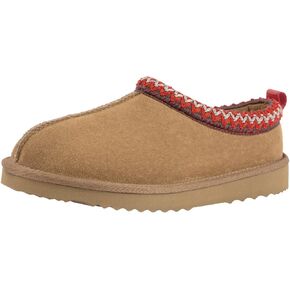 Slippers for Women Mini Boots Genuine Suede Ankle Snow Boots Indoor Outdoor Braided Winter Fur Slip On Mules