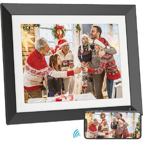 FULLJA 11 Inch WiFi Digital Picture Frame 16GB - Smart Cloud Digital Photo Frame with IPS Touch Screen, Easy to Share Photos or Videos via App/Email, Motion Sensor, Gifts for Friends and Family