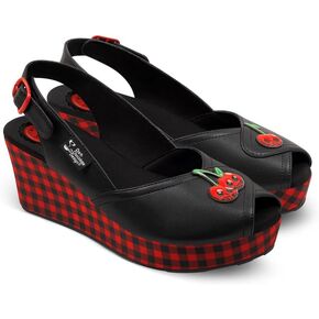 Hot Chocolate Design Chocolaticas Death Cherry Women's Sandals Multicoloured HCD 38