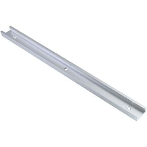 30 Type T Track Silver Aluminum Woodworking T-slot Miter Track Jig Miter Track Stop for Router Table Bandsaws DIY Tools 400MM/16"