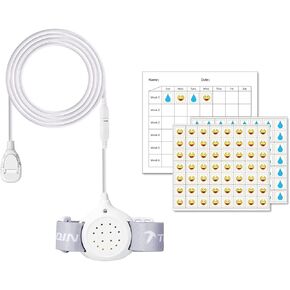 Bedwetting Alarm for Kids, Sounds and Vibration, Potty Training Alarm, Pee Alarm for Boys and Girls, Bed-wetting Sensor for Children
