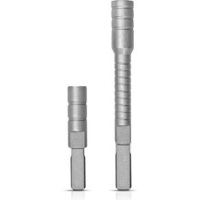 Galvanox Add-on Accessories Designed for Leatherman Multi-tools, Bit Driver Extender, and Flat Bit to 1/4" Hex Adapter (Black)