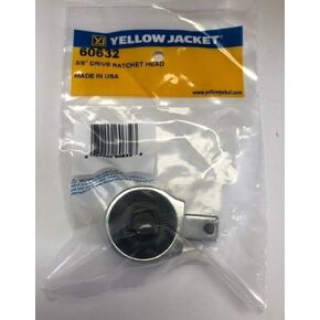 Yellow Jacket 60632 3/8 Drive Ratchet Head for Torque Wrench
