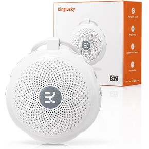 𝐍𝐞𝐰𝐞𝐬𝐭 Kinglucky SleepEase Portable Sound Machine (TOP Sound Quality & 18 Effective Soothing Sounds) White Noise Sound Machine for Sleep, Focus, Relaxation, Home, Office, Travel, Adult & Baby