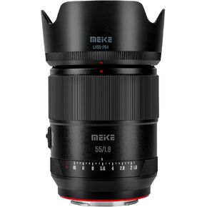 Meike 55mm F1.8 Pro Series Auto Focus STM Full Frame Standard High Resolution 8K Prime Portrait Lens Compatible with Sony E Mount Cameras A7 A7R A7IV A7R IV A7III A7RII A7RIII A7SIII A9 A7C A7CII