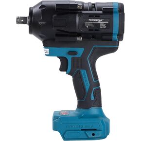 1000N.m(738FT-lbs) Cordless Impact Wrench for Makita 18V Battery,1/2 inch Brushless Electric Impact Driver Gun for Truck,Heavy-duty Project