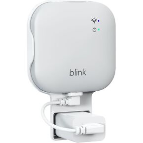 Outlet Wall Mount for All-New Blink Sync Module XR, Sync Module XR Mount Bracket Holder for Blink Outdoor Indoor Home Security System, Save Space, with Short USB-C Cable