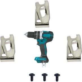 (3-Pack) 346449-3 Belt Clip Replacement for Makita Cordless Tools, with 251314-2 Screw Kit for Belt Hooks - Compatible with 324705-1, 346034-2, 346317-0, 324553-8