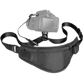 Bower Swift-Shot Camera Strap: Comfortable, Adjustable, and Secure for DSLR, Mirrorless, and Compact Cameras