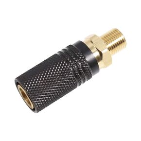 Universal 1/8 BSPP to 8MM Foster Quick-Disconnect Adapter Extended PCP Paintball Air Charging Quick Release Plug Socket Air Tool Fittings (1/8 BSPP Male to 8mm Female - BL)