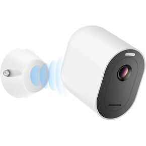 Magnetic Wall Mounts Compatible with Arlo Pro 5S 2K, Pro 4, Pro 3, Ultra 2, and Ultra Cameras, Arlo Accessories, Easy to Install - White (2 Pack)